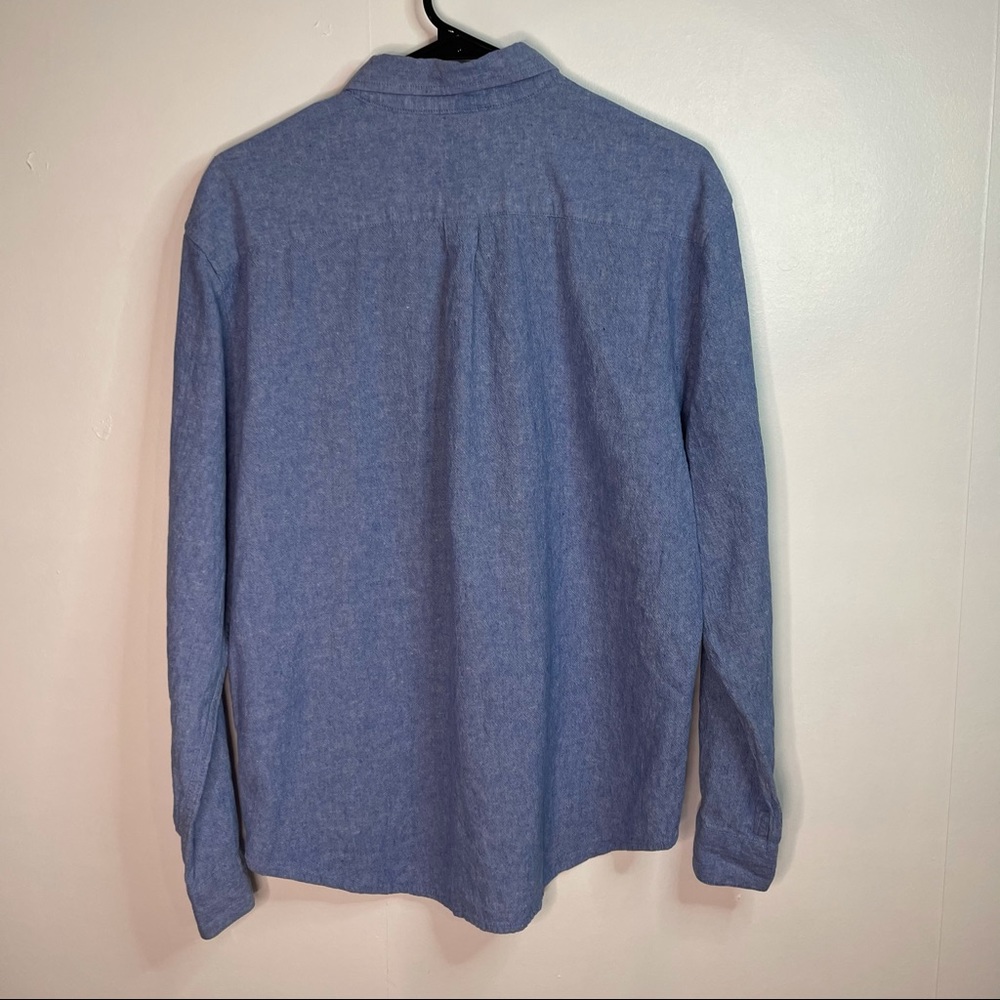 Bruno Linen Button Down Shirt - Picture 5 of 7